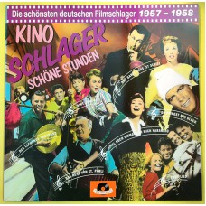 Various KINO SCHLAGER - SCHÖNE STUNDEN 1957-1958 (Polydor – 819 717-1) Germany 80's compilation LP (Schlager, Soundtrack)